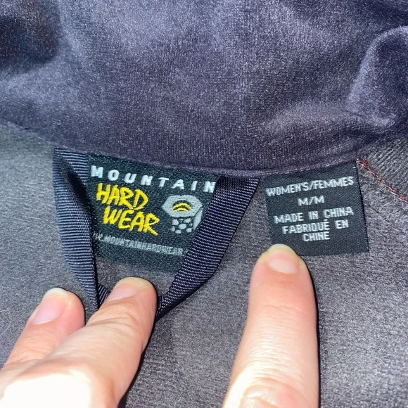 Mountain Hardware Wind Stopper M Red Monkey Fleece Full Zip Polartec Out… - Picture 9 of 14